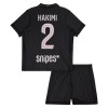 Koszulka Paris Saint-Germain Hakimi 2 Jordan Dziecięcy Czwarty 2025-26 Koszulki Piłkarskie Krótki Rękaw