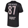 Koszulka Paris Saint-Germain Joao Neves 87 Jordan Czwarty 2025-26 Koszulki Piłkarskie Krótki Rękaw