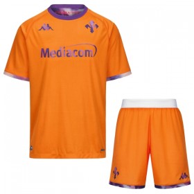 Koszulka AC Fiorentina Dziecięcy Czwarty 2025-26 Koszulki Piłkarskie Krótki Rękaw