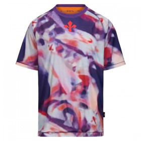 Koszulka AC Fiorentina Pre-Match 2025-26 Koszulki Piłkarskie Krótki Rękaw