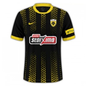 Koszulka AEK Athens Wyjazdowe 2025-26 Koszulki Piłkarskie Krótki Rękaw
