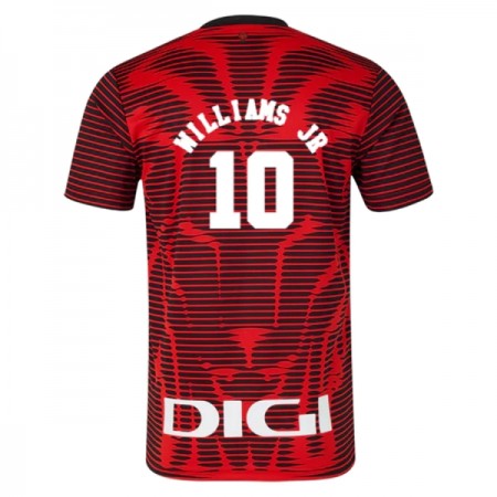 Koszulka Athletic Bilbao Williams JR 10 Czwarty 2025-26 Koszulki Piłkarskie Krótki Rękaw