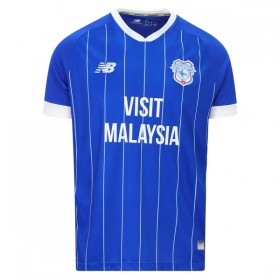 Koszulka Cardiff City Domowe 2025-26 Koszulki Piłkarskie Krótki Rękaw
