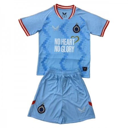 Koszulka Club Brugge Dziecięcy Trzeci 2025-26 Koszulki Piłkarskie Krótki Rękaw