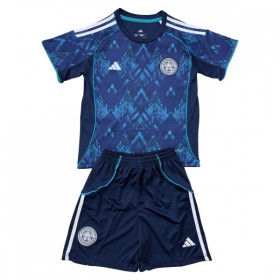 Koszulka Leicester City Dziecięcy Wyjazdowe 2025-26 Koszulki Piłkarskie Krótki Rękaw