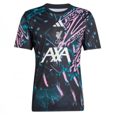 Koszulka Liverpool Pre-Match 2025-26 Koszulki Piłkarskie Krótki Rękaw