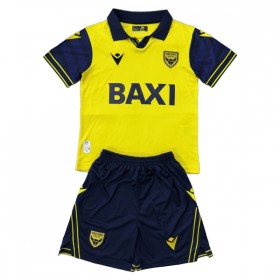 Koszulka Oxford United Dziecięcy Domowe 2025-26 Koszulki Piłkarskie Krótki Rękaw