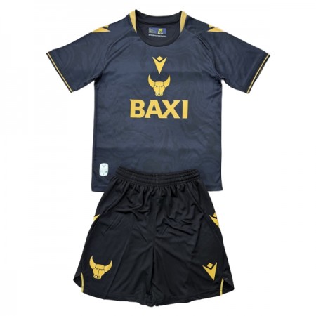 Koszulka Oxford United Dziecięcy Wyjazdowe 2025-26 Koszulki Piłkarskie Krótki Rękaw