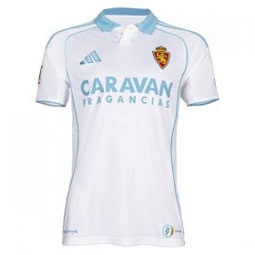 Koszulka Real Zaragoza Domowe 2025-26 Koszulki Piłkarskie Krótki Rękaw