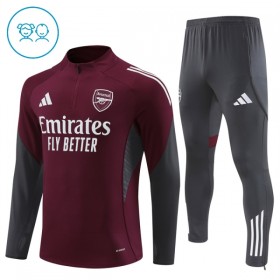 Arsenal Dziecięcy Treningowa 2025-26 Czerwony Kvarts-Dragkedja