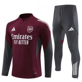 Arsenal Treningowa 2025-26 Czerwony Kvarts-Dragkedja