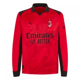 Koszulka AC Milan Czwarty 2025-26 Koszulki Piłkarskie Długi Rękaw