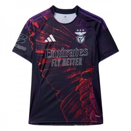 Koszulka Benfica Czwarty 2025-26 Koszulki Piłkarskie Krótki Rękaw