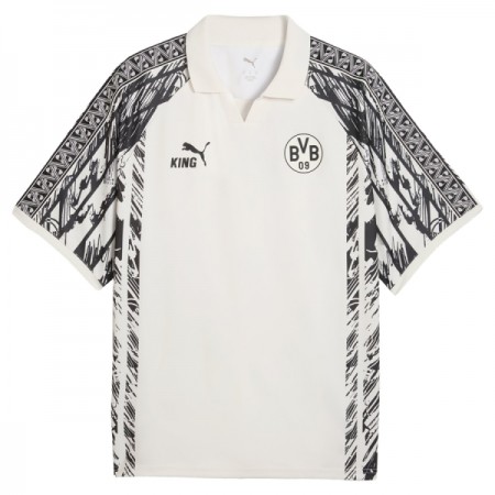 Koszulka Borussia Dortmund Lifestyle Retro 2026-27 Koszulki Piłkarskie Krótki Rękaw