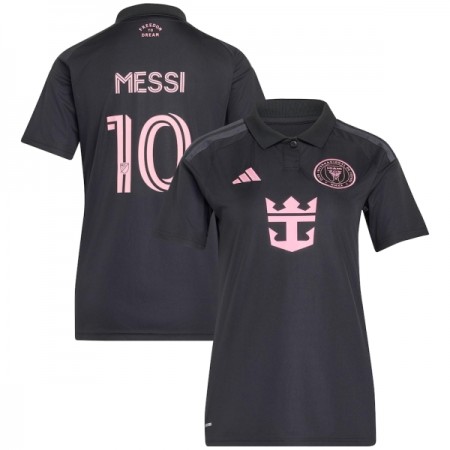 Koszulka Inter Miami CF Messi 10 Damska Wyjazdowe 2026 Koszulki Piłkarskie Krótki Rękaw