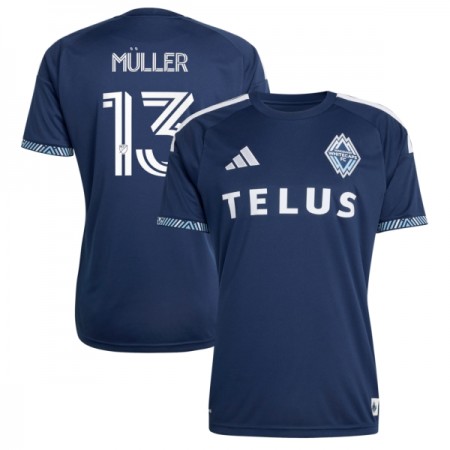 Koszulka Vancouver Whitecaps Muller 13 Wyjazdowe 2026 Koszulki Piłkarskie Krótki Rękaw