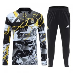 Real Madryt Marvel Treningowa 2026-27 Czarny Kvarts-Dragkedja