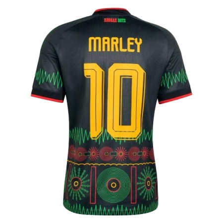Koszulka Jamaica Bob Marley 10 Wyjazdowe MŚ 2026 Koszulki Piłkarskie Krótki Rękaw