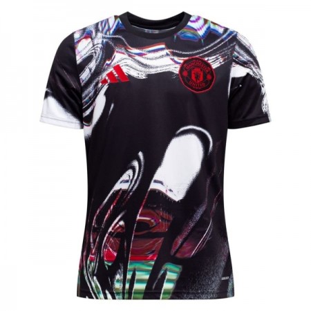 Koszulka Manchester United Pre-Match 2025-26 Koszulki Piłkarskie Krótki Rękaw