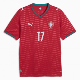Koszulka Portugalia Rafael Leao 17 Domowe MŚ 2026 Koszulki Piłkarskie Krótki Rękaw