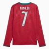Koszulka Portugalia Ronaldo 7 Domowe MŚ 2026 Koszulki Piłkarskie Długi Rękaw