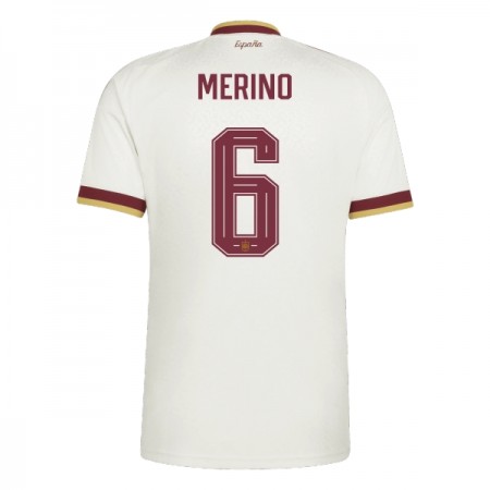 Koszulka Hiszpania Merino 6 Wyjazdowe MŚ 2026 Koszulki Piłkarskie Krótki Rękaw