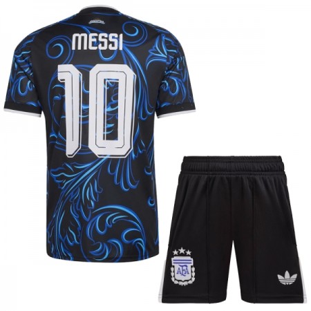 Koszulka Argentyna Messi 10 Dziecięcy Wyjazdowe MŚ 2026 Koszulki Piłkarskie Krótki Rękaw