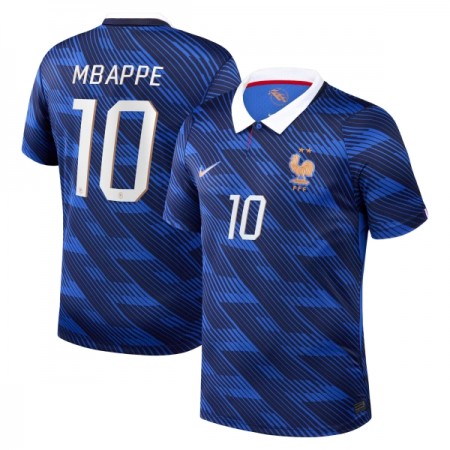 Koszulka Francja Mbappé 10 Domowe MŚ 2026 Koszulki Piłkarskie Krótki Rękaw