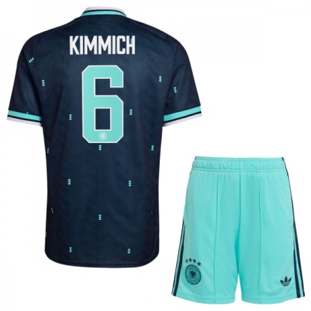 Koszulka Niemcy Kimmich 6 Dziecięcy Wyjazdowe MŚ 2026 Koszulki Piłkarskie Krótki Rękaw