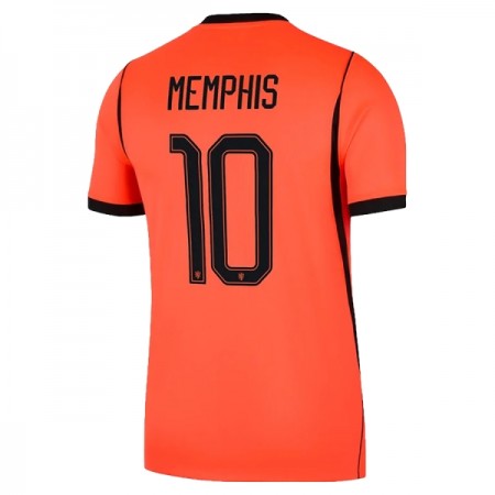 Koszulka Holandia Memphis 10 Domowe MŚ 2026 Koszulki Piłkarskie Krótki Rękaw