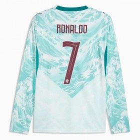 Koszulka Portugalia Ronaldo 7 Wyjazdowe MŚ 2026 Koszulki Piłkarskie Długi Rękaw
