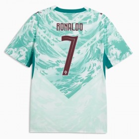 Koszulka Portugalia Ronaldo 7 Wyjazdowe MŚ 2026 Koszulki Piłkarskie Krótki Rękaw