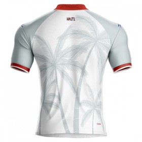 Koszulka Haiti Wyjazdowe MŚ 2026 Koszulki Piłkarskie Krótki Rękaw