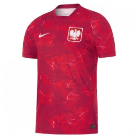 Koszulka Polska Wyjazdowe 2026 Koszulki Piłkarskie Krótki Rękaw