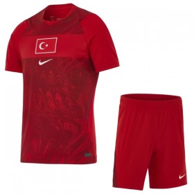 Koszulka Turcja Dziecięcy Domowe MŚ 2026 Koszulki Piłkarskie Krótki Rękaw