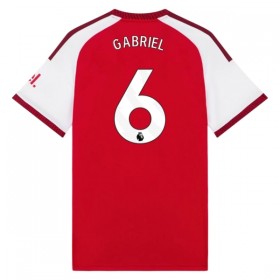 Koszulka Arsenal Gabriel 6 Domowe 2026-27 Koszulki Piłkarskie Krótki Rękaw