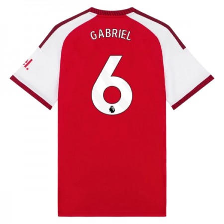 Koszulka Arsenal Gabriel 6 Domowe 2026-27 Koszulki Piłkarskie Krótki Rękaw