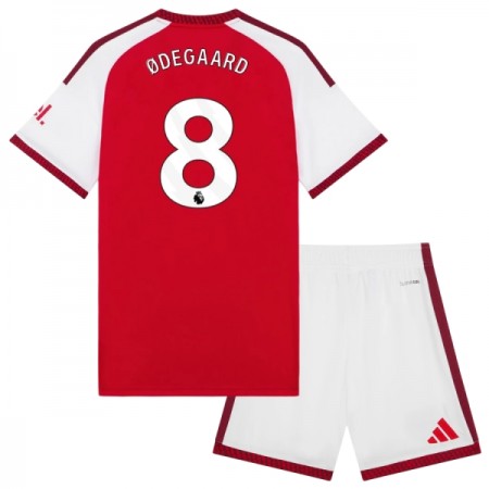 Koszulka Arsenal Odegaard 8 Dziecięcy Domowe 2026-27 Koszulki Piłkarskie Krótki Rękaw