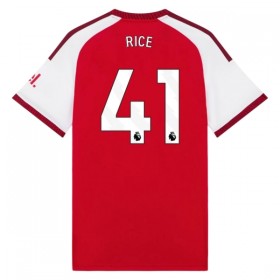 Koszulka Arsenal Rice 41 Domowe 2026-27 Koszulki Piłkarskie Krótki Rękaw