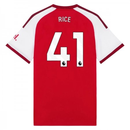 Koszulka Arsenal Rice 41 Domowe 2026-27 Koszulki Piłkarskie Krótki Rękaw