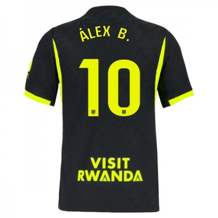 Koszulka Atlético Madryt Alex B. 10 Wyjazdowe 2026-27 Koszulki Piłkarskie Krótki Rękaw