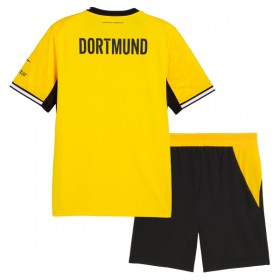 Koszulka Borussia Dortmund Dziecięcy Domowe 2026-27 Koszulki Piłkarskie Krótki Rękaw