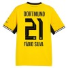 Koszulka Borussia Dortmund Fabio Silva 21 Domowe 2026-27 Koszulki Piłkarskie Krótki Rękaw