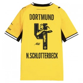 Koszulka Borussia Dortmund N. Schlotterbeck 4 Domowe 2026-27 Koszulki Piłkarskie Krótki Rękaw