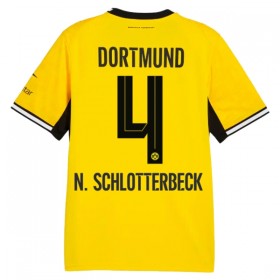 Koszulka Borussia Dortmund N. Schlotterbeck 4 Domowe 2026-27 Koszulki Piłkarskie Krótki Rękaw