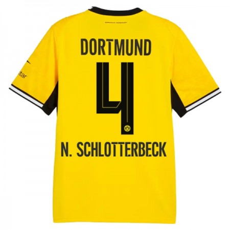 Koszulka Borussia Dortmund N. Schlotterbeck 4 Domowe 2026-27 Koszulki Piłkarskie Krótki Rękaw