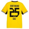 Koszulka Borussia Dortmund Sule 25 Domowe 2026-27 Koszulki Piłkarskie Krótki Rękaw