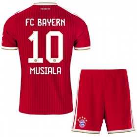 Koszulka FC Bayern Monachium Musiala 10 Dziecięcy Domowe 2026-27 Koszulki Piłkarskie Krótki Rękaw