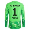 Koszulka FC Bayern Monachium Neuer 1 Bramkarska Domowe 2026-27 Koszulki Piłkarskie Długi Rękaw