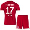 Koszulka FC Bayern Monachium Olise 17 Dziecięcy Domowe 2026-27 Koszulki Piłkarskie Krótki Rękaw